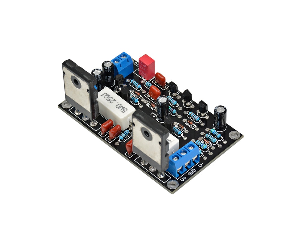 AIYIMA 100W 2SC5200+2SA1943 Dual DC35V Audio Amplifier Board