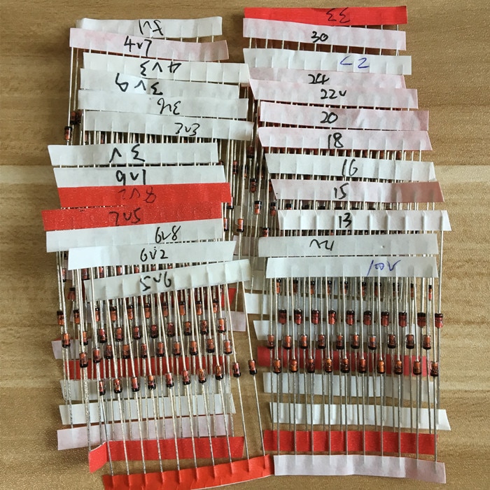 24Values TO-92 Transistor Assortment Assorted Kit Each BC327 BC337 BC517 BC547 BC548 BC549 2N2222 3906 3904 5401 5551 C945 1015