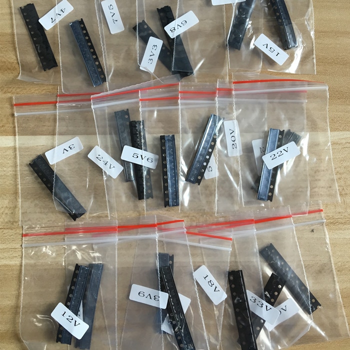 24Values TO-92 Transistor Assortment Assorted Kit Each BC327 BC337 BC517 BC547 BC548 BC549 2N2222 3906 3904 5401 5551 C945 1015