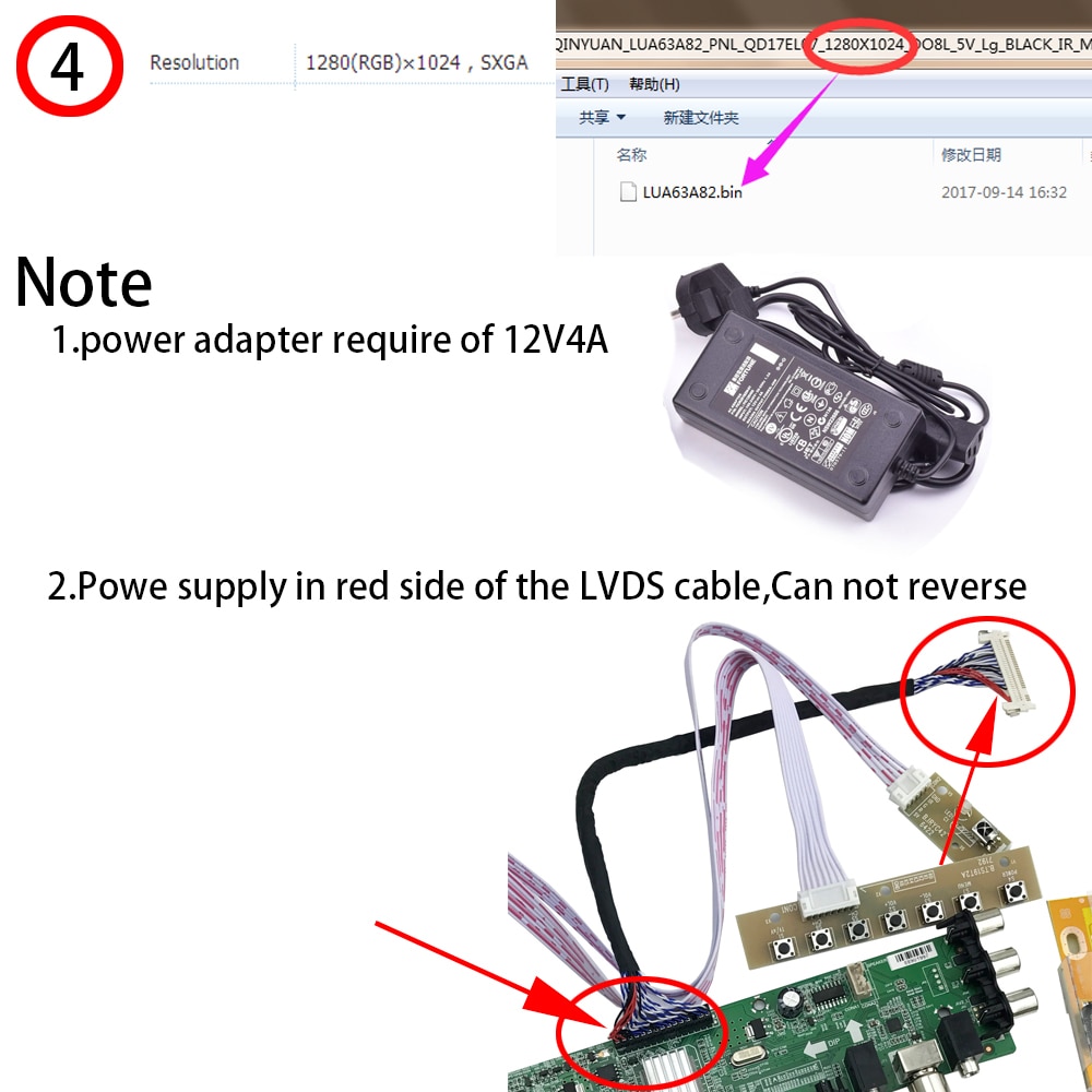 DS.D3663LUA.A81 DVB-T2/T/C digital TV 15-32 inch Universal LCD TV Controller for 30pin 2ch,8-bit