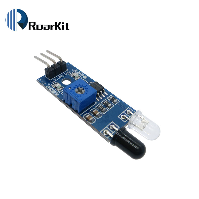 IR Infrared Obstacle Avoidance Sensor Module for Arduino Smart Car Robot 3-wire Reflective Photoelectric