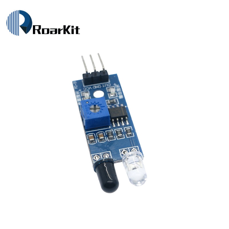 IR Infrared Obstacle Avoidance Sensor Module for Arduino Smart Car Robot 3-wire Reflective Photoelectric