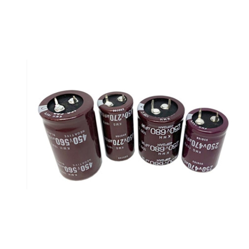 Aluminum Electrolytic Capacitor 63 200V 250V 400V 450V 47 68 82 100 120 150 180 220 270 330 390 470 560 680 820 1000 2200 3300UF