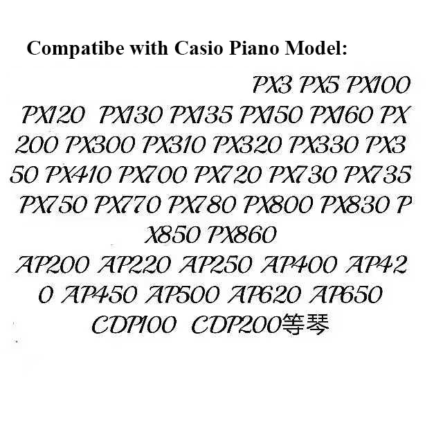 original casio electric piano rubber hammer cap For Casio PX120 150 160 330 350 860 AP 200 250 450 400 700 CDP100 CDP200 new