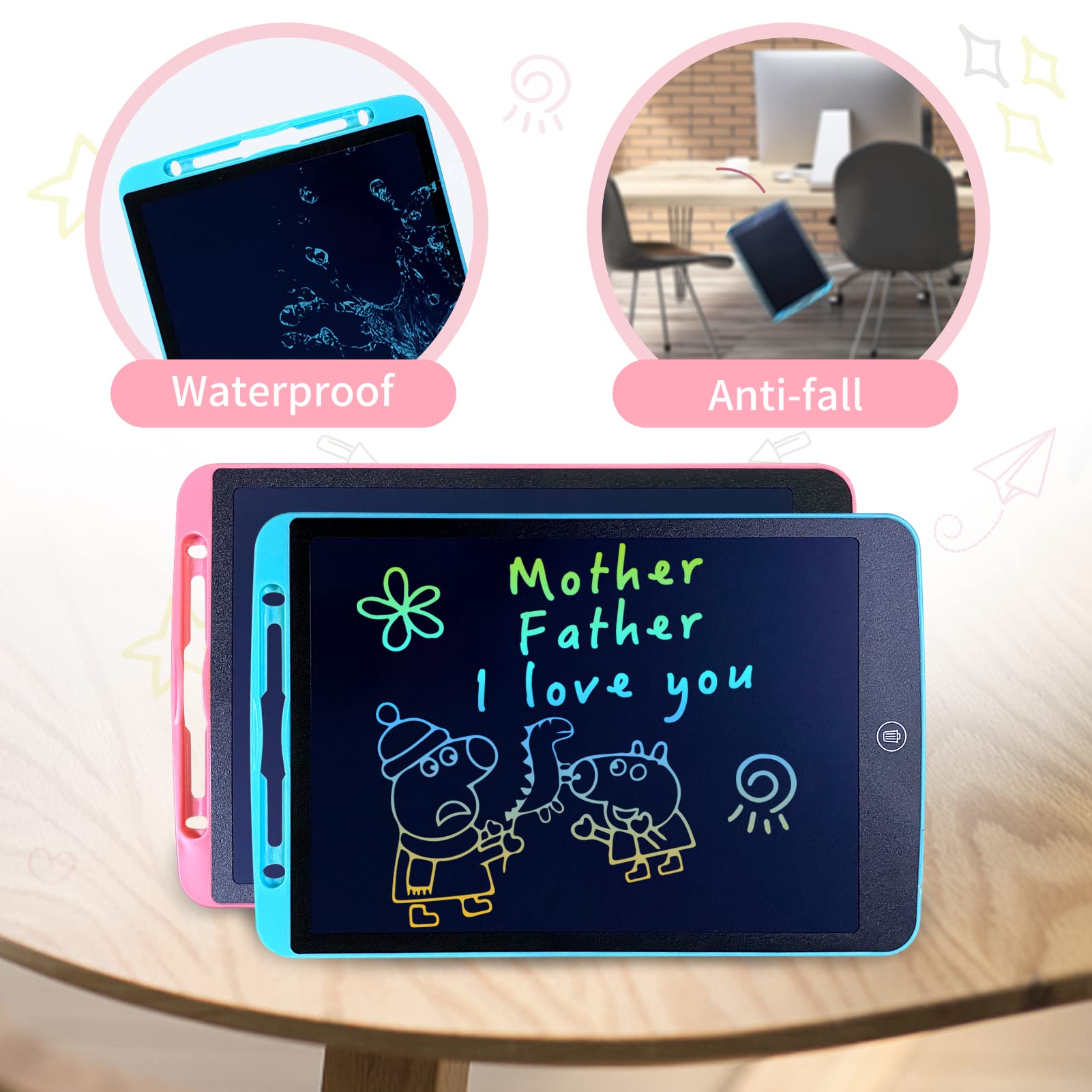 new 8.5/10/12inch Writing Tablet Drawing Board Children&  Pad Lcd Kids Baby Toys Educational Toys
