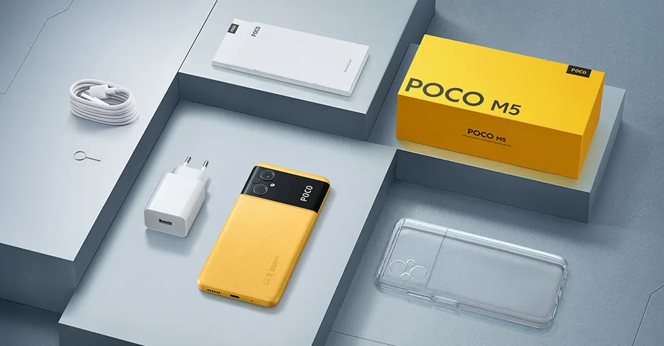 Global Version POCO M5 Helio G99 NFC 50MP Triple Cameras 90Hz DotDrop Display 5000mAh Battery 18W Fast Charging