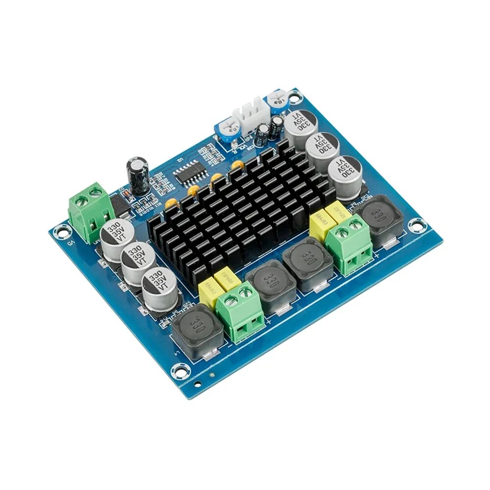 DC 12V 24V 120W*2 TPA3116 D2 Dual Channel digital Power audio amplifier board  good