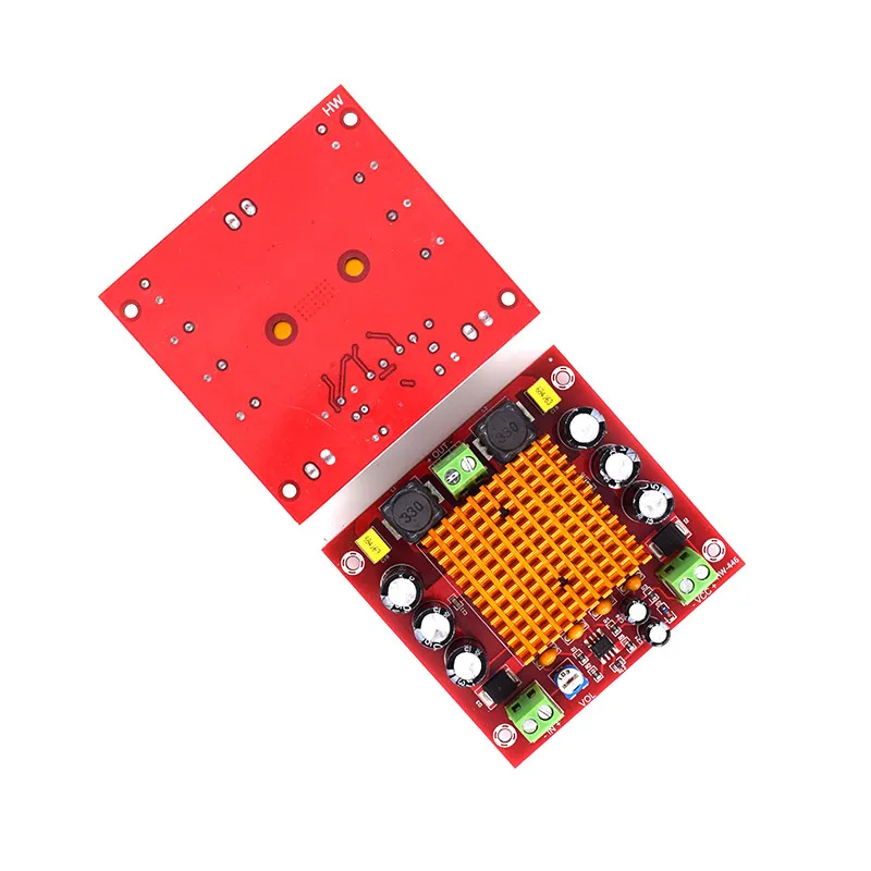 Digital Amplifier Board TPA3116DA TPA3116 150W D2 Mono Channel Digital Power Audio Amplifier Board XH-M544 DC 12V 24V