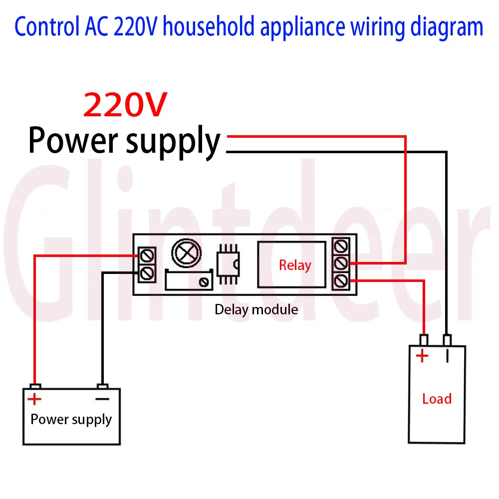 DC 5V 12V Time Delay Relay NE555 Time Relay Shield Timing Relay Timer Control Switch