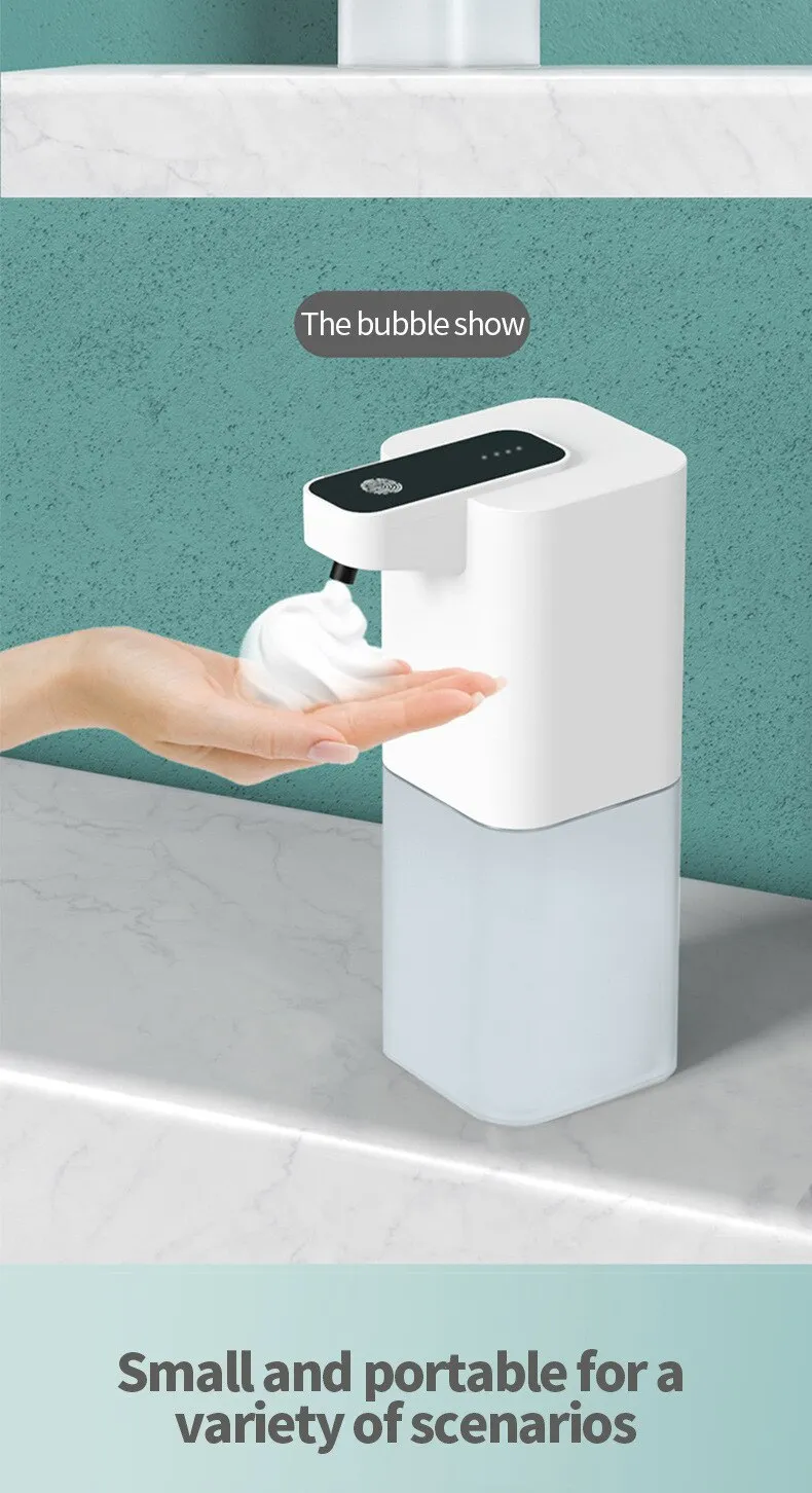 Automatic Inductive Soap Dispenser Foam Washing Phone Smart Hand Washing Soap Dispenser Alcohol Spray Soap Dispenser Washing