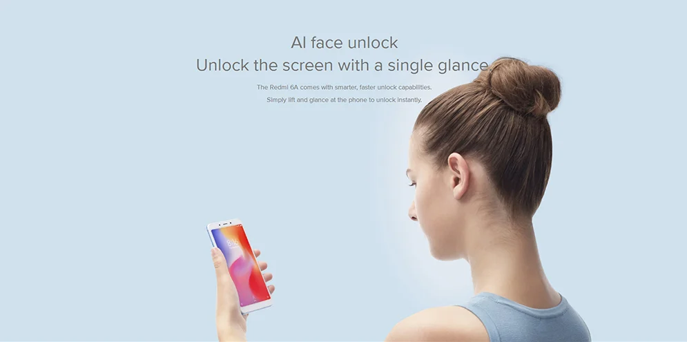 Cheapest Original Xiaomi Redmi 6A / 7 Mobile Phones 4GB 64GB Global Version Google Play Android Cell Phone Fingerprint Free Gift