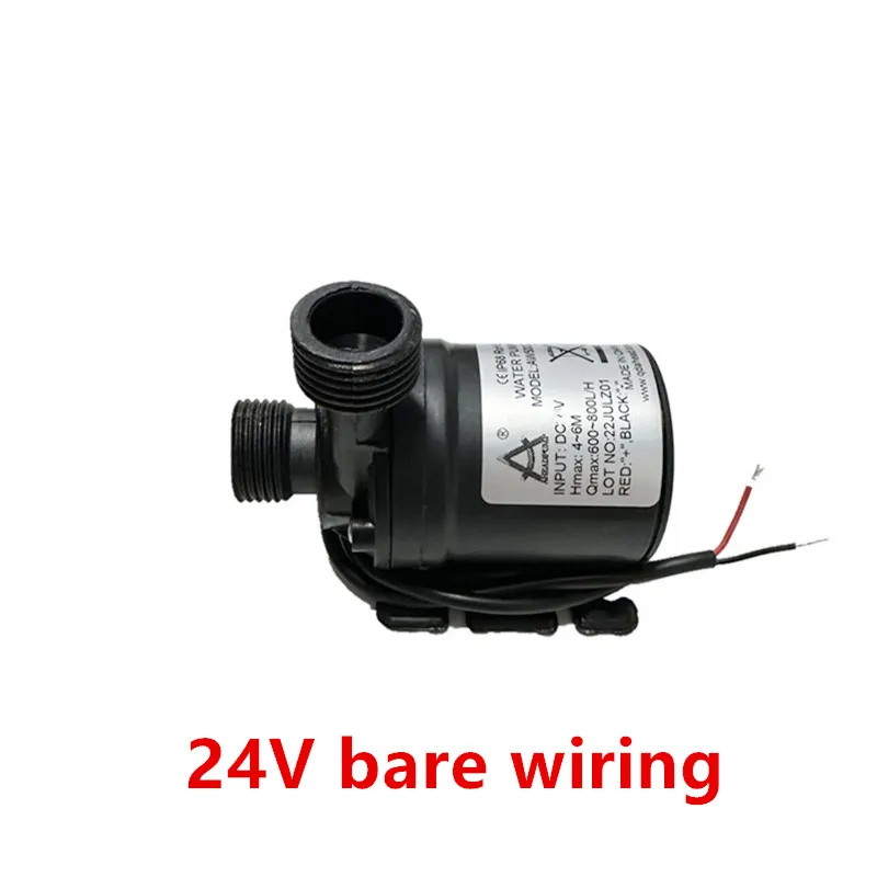 Ultra Quiet Water Pump Mini DC 12V 19W 800L/H Brushless Motor Submersible Aquarium Water Pump Pond Fountain For Fish Tank Garden