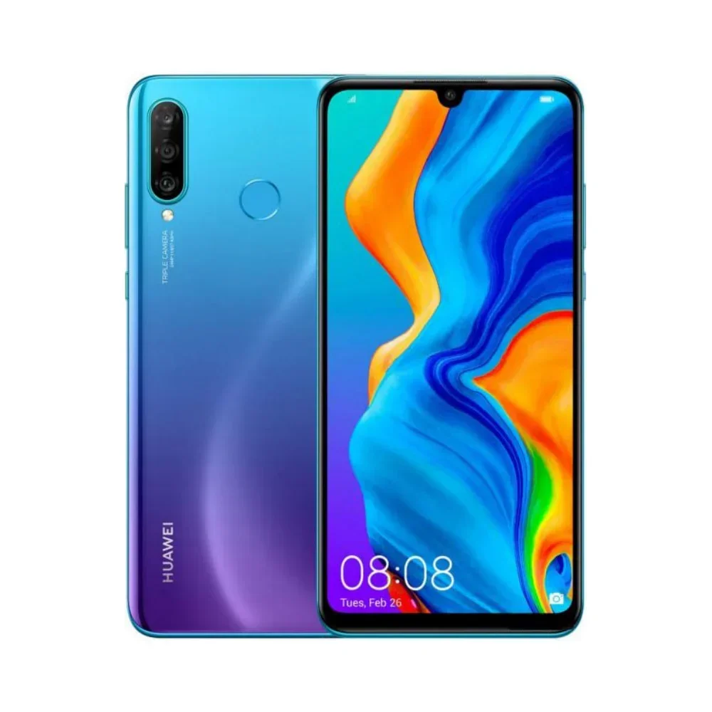 Global,Huawei-P30 Lite,Smartphone Android,6.15 inch,128GB ROM,24MP+32MP Camera,Google Play Store,Cellphones,Unlock Mobile phones