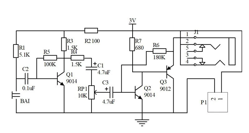 Hearing Aid DIY Electronic Kit amplifier Circuit Experiment Welding Product Teaching Assembly Learning Production Training