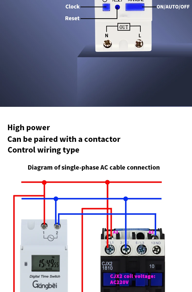 Weekly 7 Days Programmable Digital TIME SWITCH Relay Timer Control AC 220V 230V 110V 24V 12V 16A 30A Din Rail Mount