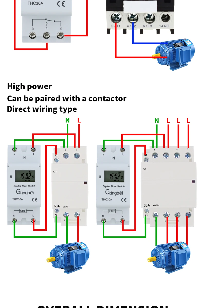 Weekly 7 Days Programmable Digital TIME SWITCH Relay Timer Control AC 220V 230V 110V 24V 12V 16A 30A Din Rail Mount