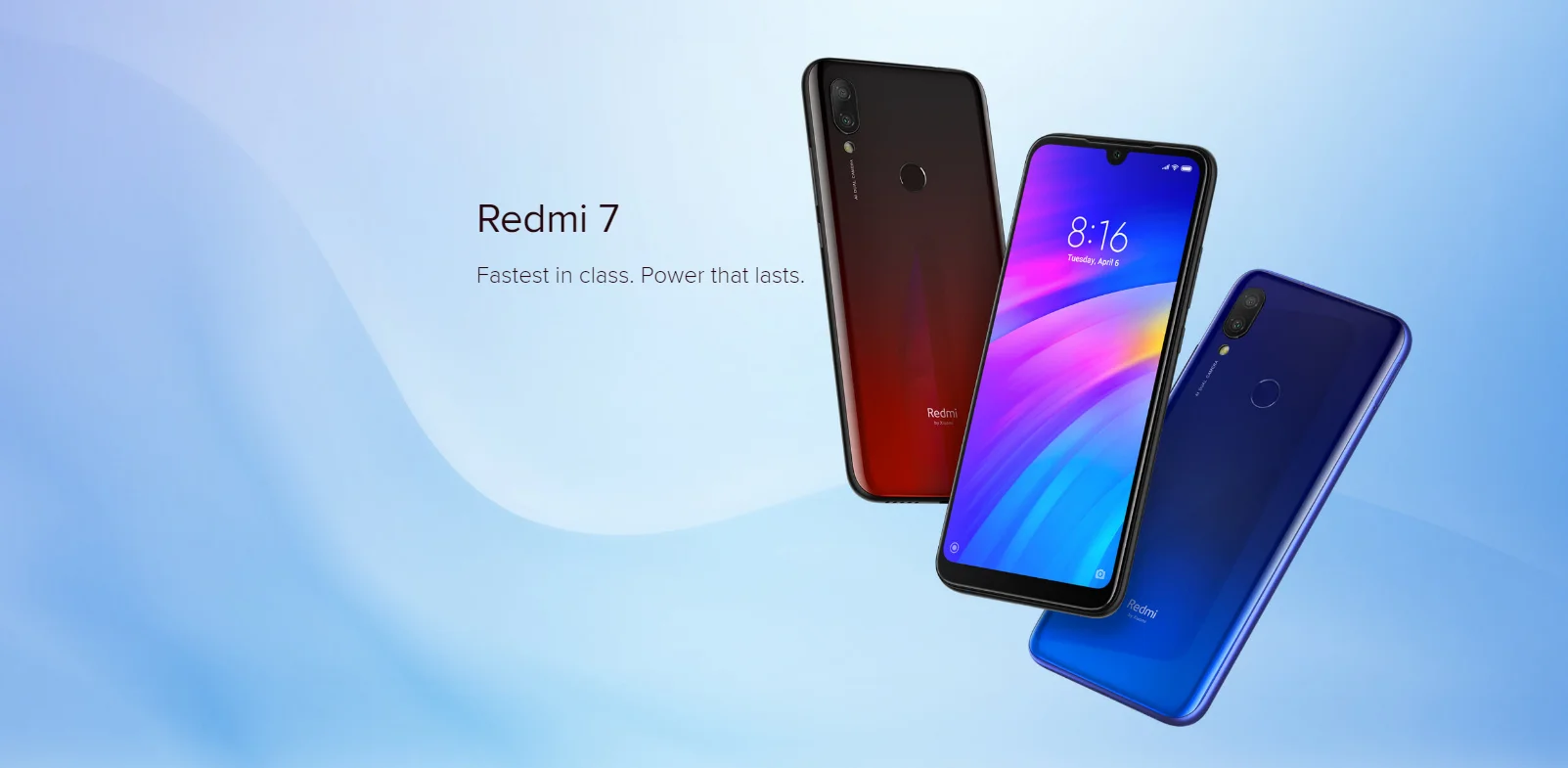 Xiaomi Redmi 7 Cellphone with Phone Case, Dual SIM Solt Cellphone Android Cell Phone Dual Camera  used phone