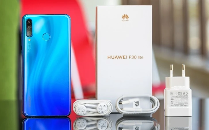 Global HUAWEI P30 Lite Smartphone Android 6.15 inch 128GB ROM 4GB RAM 48MP+32MP Cell phone Google Play Unlocked Mobile phones