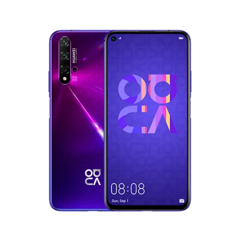 HUAWEI Nova 5T Smartphone Android Google Play Store 48MP Camera 6.26 inch 128GB 256GB ROM Mobile phones 4G Network Cell phone