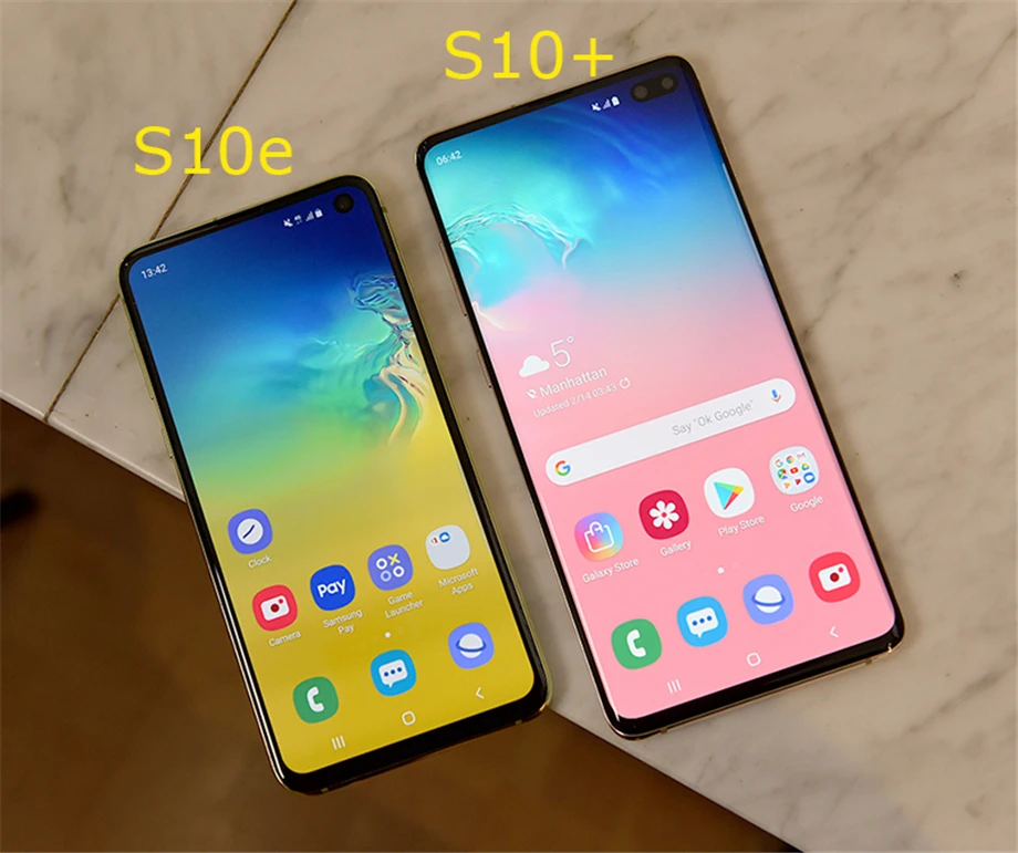 Samsung Galaxy S10e G970U1 G9700 Snapdragon 855 6GB RAM 128GB ROM Octa Core 5.8' NFC 4G LTE Original Unlocked Cell Phone