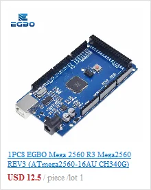 1~10PCS EGBO high quality One set UNO R3 (CH340G) MEGA328P for Arduino UNO R3 + USB CABLE ATMEGA328P-AU Development board