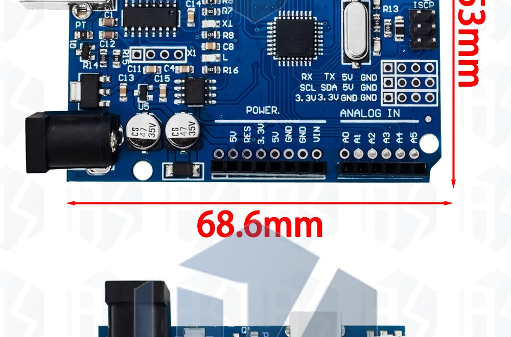 1~10PCS EGBO high quality One set UNO R3 (CH340G) MEGA328P for Arduino UNO R3 + USB CABLE ATMEGA328P-AU Development board