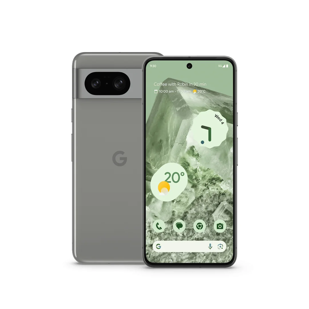 Brand New JP And US Google Pixel 8 Google Tensor G3 4575 mAh 128GB & 256GB OLED Android 14 27W wired  IP68 water resistant 5G